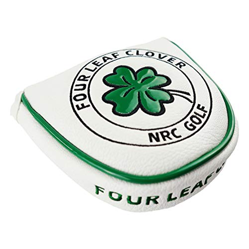 FITYLE Mallet Putter Abdeckung Headcover Magnetic Golf Head Covers Headcovers Club Schutz Ausrüstung Durable Dicke Pu Leder - Weiß FITYLE Mallet Putter Abdeckung Headcover Magnetic Golf Head Covers Headcovers Club Schutz Ausrüstung Durable Dicke Pu Leder - Weiß von F Fityle