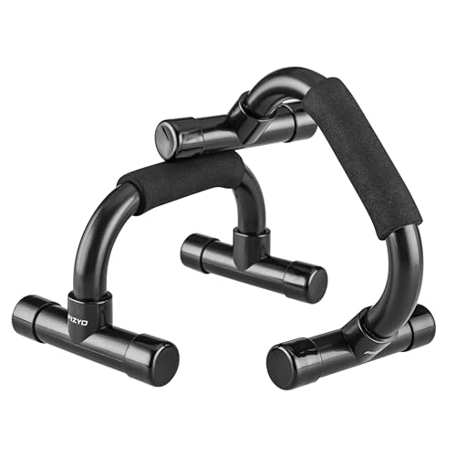 Fizyo 2 Liegestützgriffe für Ganzkörpertraining, Push-Up Liegestütz-Griffe für zu Hause und im Fitnessstudio, rutschfeste Füße und Schaumstoffüberzug, Fitnessgeräte Bodentraining Fizyo 2 Liegestützgriffe für Ganzkörpertraining, Push-Up Liegestütz-Griffe für zu Hause und im Fitnessstudio, rutschfeste Füße und Schaumstoffüberzug, Fitnessgeräte Bodentraining von Fizyo