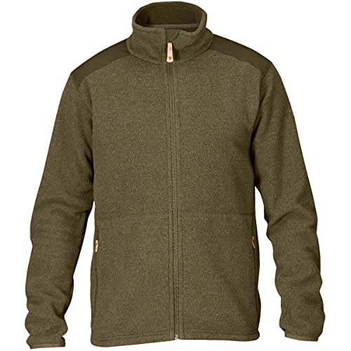 Fjällräven Herren Fleecejacke Sten, Dark Olive, XL, 81765-633 von Fjäll Räven