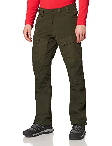 Fjällräven Herren Lappland Hybrid Hose, Dark Olive, 58 EU von Fjäll Räven