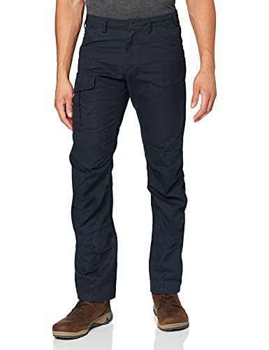 Fjällräven Herren Bukser Nils Bukser Hose, Dark Navy, 48 EU Fjällräven Herren Bukser Nils Bukser Hose, Dark Navy, 48 EU von Fjällräven