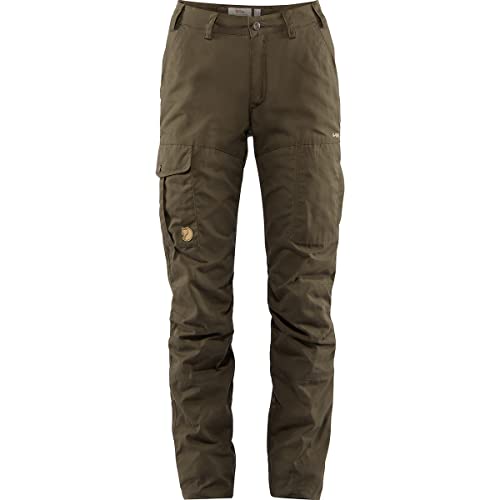 Fjallraven Karla Pro Winter Trousers W Hose, Grün (Dark Olive) von Fjäll Räven