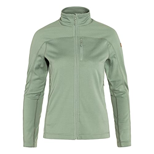 Fjallraven 87142-674 Abisko Lite Fleece Jacket W/Abisko Lite Fleece Jacket W Jacket Damen Misty Green Größe M von Fjäll Räven