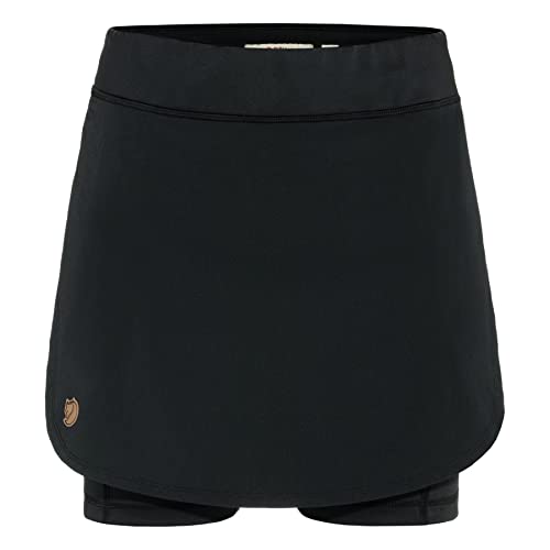 Fjallraven 84780-550 Abisko Midsummer Skort W Sports Skirt Damen Black Größe 44 von Fjäll Räven