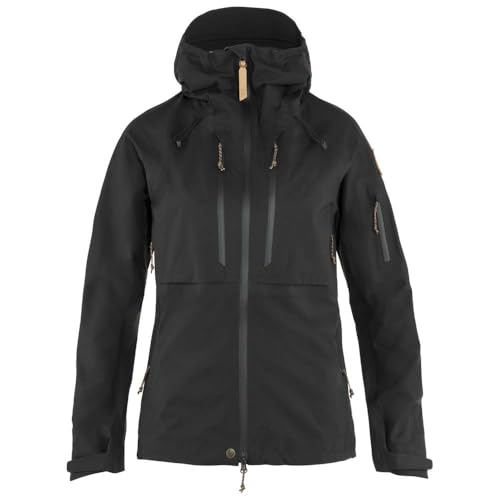 FJALLRAVEN Damen Keb Eco-Shell Jacket W Schwarz, S von Fjällräven