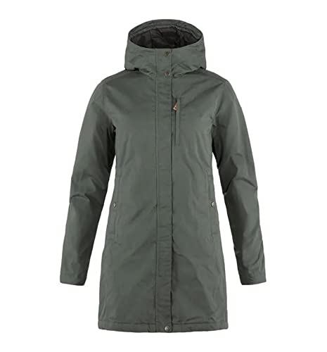 Fjallraven 89644-050 Kiruna Padded Parka W Jacket Damen Basalt Größe XL von Fjäll Räven