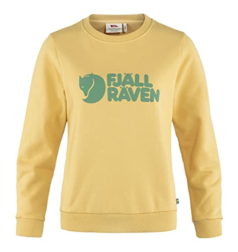 Fjallraven 84143-133 Logo Sweater W Sweatshirt Damen Mais Yellow Größe S von Fjäll Räven