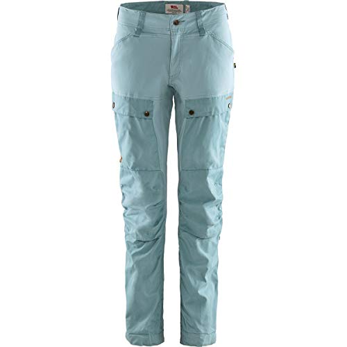 FJALLRAVEN F89852-563-562 Keb Trousers Curved W Reg Clay Blue-Mineral Blue 42 von Fjällräven