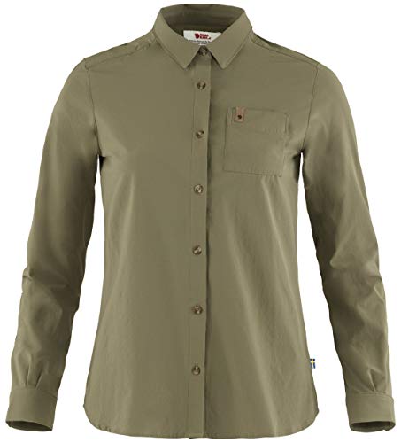 FJALLRAVEN F89980-620 Övik Lite Shirt LS W Green XL von Fjäll Räven