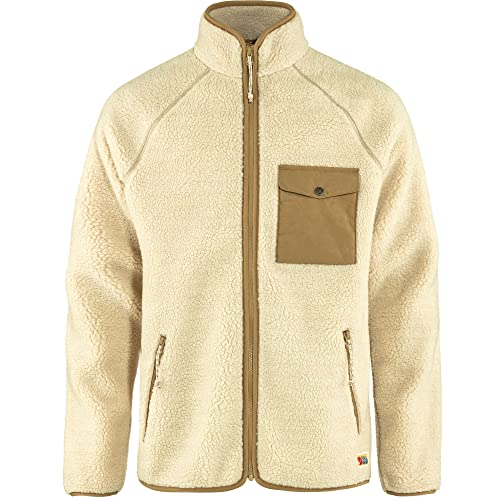 Fjallraven 84158-113 Vardag Pile Fleece M/Vardag Pile Fleece M Sweatshirt Herren Chalk White Größe M von Fjäll Räven