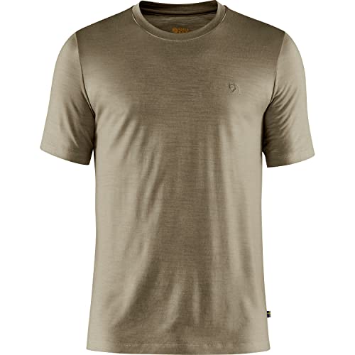 Fjällräven Herren Abisko Wool Ss M Unterhemd, Olivgrün Hell, S Fjällräven Herren Abisko Wool Ss M Unterhemd, Olivgrün Hell, S von Fjällräven