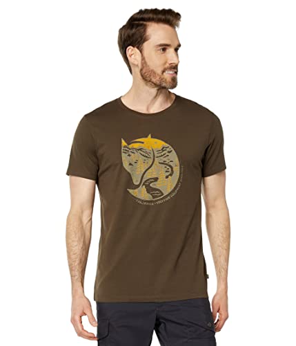 Fjallraven 87220 Arctic Fox T-Shirt M T-Shirt Mens Dark Olive L von Fjäll Räven