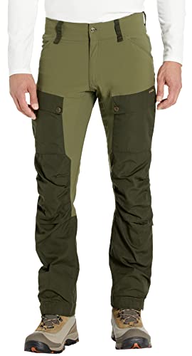 Fjällräven Herren Keb Trousers M Reg Hose, Deep Forest-Laurel Green, 38 EU von Fjäll Räven