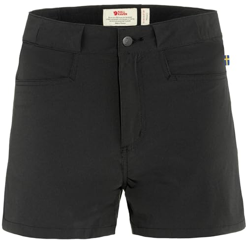 Fjällräven Damen High Coast Lite Shorts, Black, 46 Fjällräven Damen High Coast Lite Shorts, Black, 46 von Fjällräven