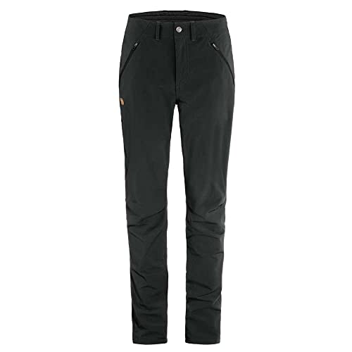 Fjällräven Damen Abisko Trail Stretch Hosen, Black, 34/R Fjällräven Damen Abisko Trail Stretch Hosen, Black, 34/R von Fjällräven