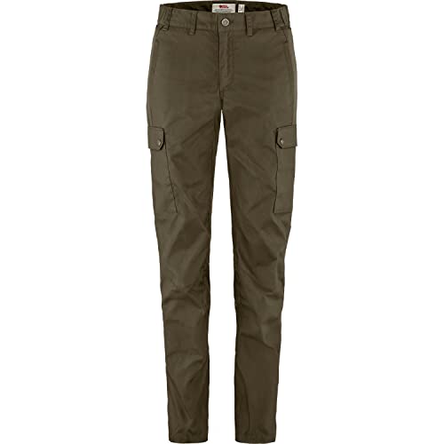 Fjällräven Damen Stina Trousers W Trousers, Dark Olive, 42/R, Dunkles Olivgrün Fjällräven Damen Stina Trousers W Trousers, Dark Olive, 42/R, Dunkles Olivgrün von Fjällräven