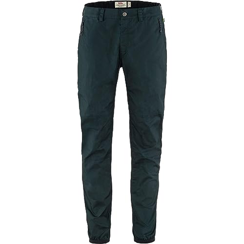 Fjällräven Herren Vardag Trousers M Pants, Dunkelblau, 48 Fjällräven Herren Vardag Trousers M Pants, Dunkelblau, 48 von Fjällräven