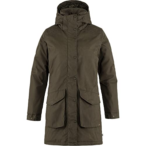 Fjallraven 86371-633 Högvilt Jacket W Jacket Damen Dark Olive Größe S von Fjäll Räven