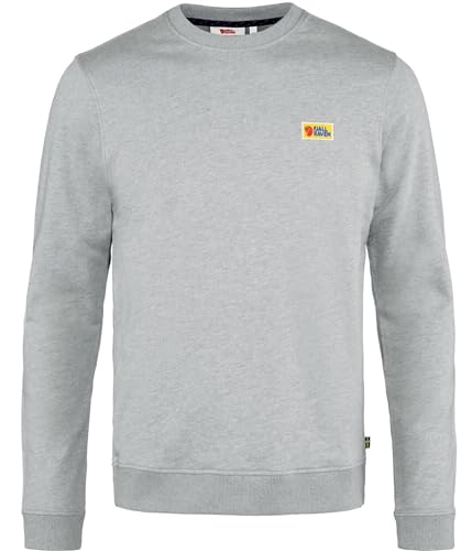 Fjallraven 87070-020-999 Vardag Sweater M Sweatshirt Herren Grey-Melange Größe XL von Fjällräven