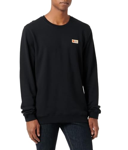 Fjallraven 87070-550 Vardag Sweater M/Vardag Sweater M Sweatshirt Herren Black Größe L von Fjäll Räven