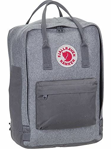 Fjallraven Fjällräven F23328 Unisex-Adult Kånken Re-Wool Laptop 15" Sports Backpack, Granite Grey, One Size, 40x28x16cm Fjallraven Fjällräven F23328 Unisex-Adult Kånken Re-Wool Laptop 15" Sports Backpack, Granite Grey, One Size, 40x28x16cm von Fjällräven