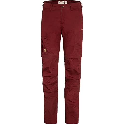 Fjällräven Damen Karla Pro Zip-Off Hosen, Bordeaux Red, 36 Fjällräven Damen Karla Pro Zip-Off Hosen, Bordeaux Red, 36 von Fjällräven