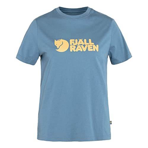 Fjällräven Damen Logo Tee W, Dawn Blue, XL Fjällräven Damen Logo Tee W, Dawn Blue, XL von Fjällräven