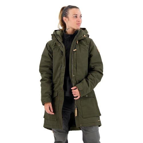 Fjallraven Damen Sport JACKET Singi Wool Padded Parka W, Deep Forest, L, 89859 Fjallraven Damen Sport JACKET Singi Wool Padded Parka W, Deep Forest, L, 89859 von Fjällräven