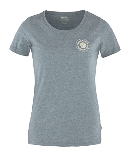 Fjallraven 83513-534-999 1960 Logo T-Shirt W T-Shirt Damen Indigo Blue-Melange Größe XXS von Fjäll Räven