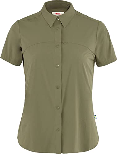 Fjallraven 87037-620 High Coast Lite Shirt SS W Shirt Damen Green Größe XL von Fjäll Räven