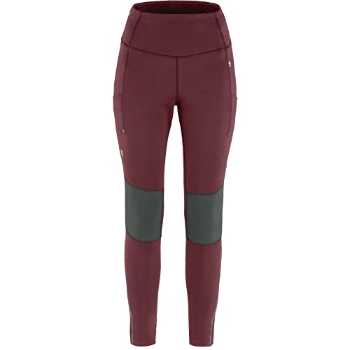 Fjallraven 84790-357-048 Abisko Värm Trekking Tights W Pants Damen Port-Iron Grey Größe XL von Fjällräven