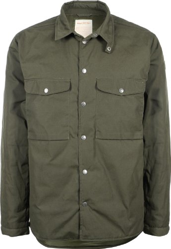 Fjällräven Herren Shirt Jacket No.1 Softshelljacken, Dark Olive, XL von Fjäll Räven