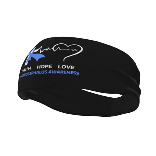 Hydrocephalus Awareness Stirnbänder Unisex Stretchy Sport Haarband, für Laufen, Yoga, Fitness-Sport Hydrocephalus Awareness Stirnbänder Unisex Stretchy Sport Haarband, für Laufen, Yoga, Fitness-Sport von FJQWKLF