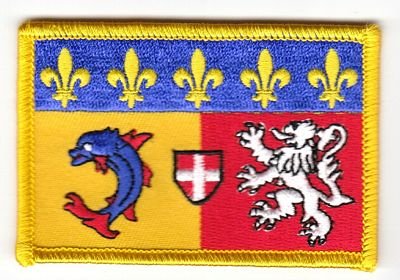 FLAGGENMAE Aufnäher Patch Frankreich - Rhône - Alpes Fahne Flagge FLAGGENMAE Aufnäher Patch Frankreich - Rhône - Alpes Fahne Flagge von FLAGGENMAE
