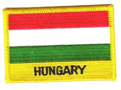 FLAGGENMAE Aufnäher Patch Ungarn Schrift Fahne Flagge FLAGGENMAE Aufnäher Patch Ungarn Schrift Fahne Flagge von FLAGGENMAE