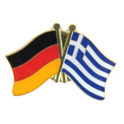 FLAGGENMAE Freundschaftspin Griechenland Pin Fahne Flagge von FLAGGENMAE