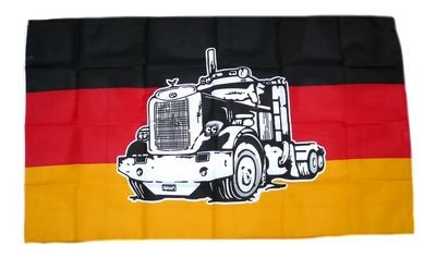 Flagge Fahne Deutschland Truck LKW 30 x 45 cm FLAGGENMAE® von FLAGGENMAE