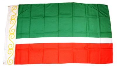 Flagge Fahne Tschetschenien 90 x 150 cm von FLAGGENMAE