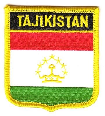 Wappen Aufnäher Patch Tadschikistan Fahne Flagge FLAGGENMAE® von FLAGGENMAE