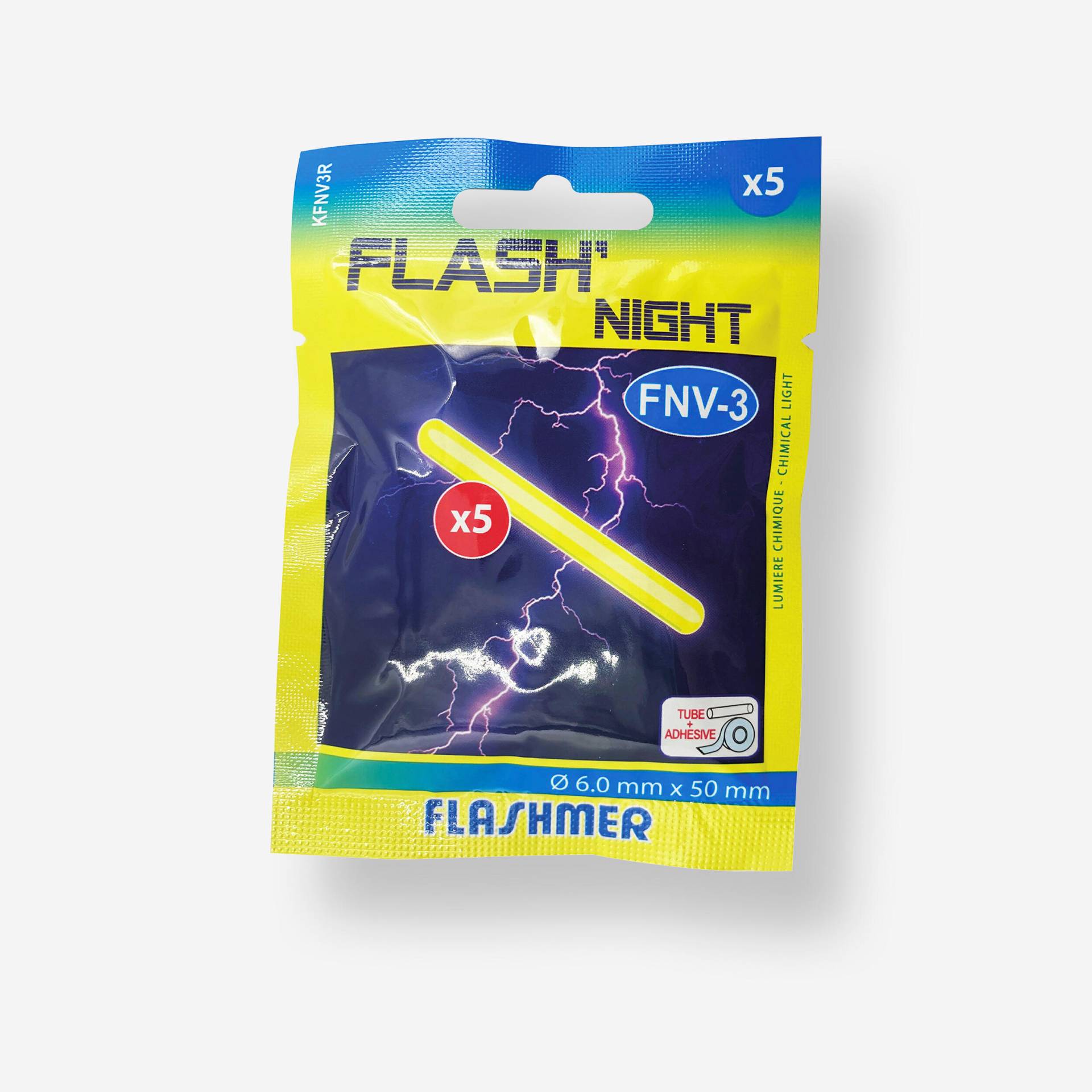 Knicklichter Flash Night T3 6 × 50 mm 5 Stk. von FLASHMER