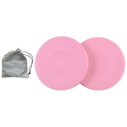 FLCPJGV 2Pcs Ballett Drehen Bord Drehen Bord Taille Verdrehen Disk Dance Drehen Bord für Training, Rosa von FLCPJGV