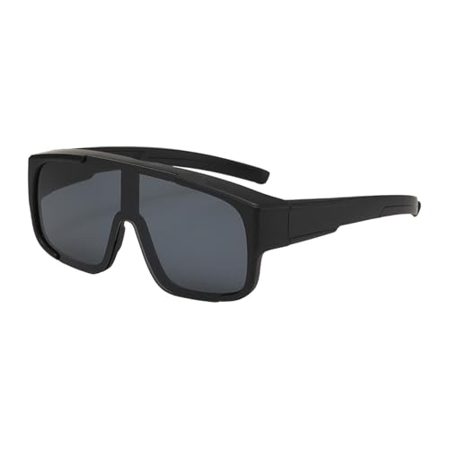 FLCPJGV Fahrradbrille, Hochleistungs Sonnenbrille für Outdoor Aktivitäten, Schwarz von FLCPJGV