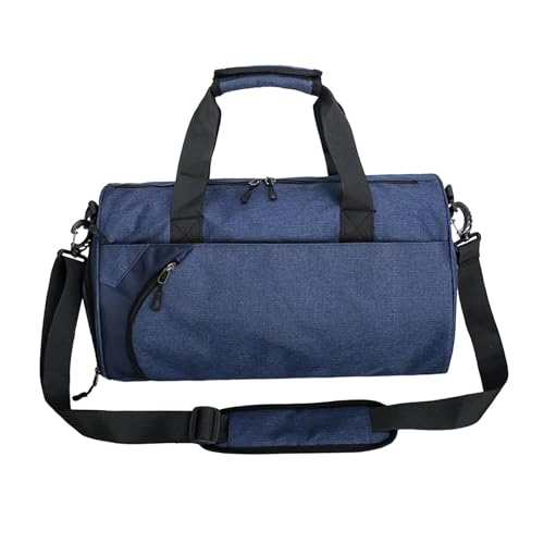 FLCPJGV Große Reisetasche für Abenteuerlustige, Wasserabweisend, BLAU von FLCPJGV