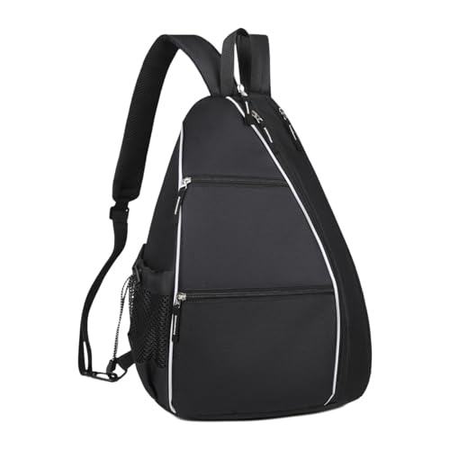 FLCPJGV Hochwertige Pickleball Tasche für Tennisliebhaber, Schwarz von FLCPJGV