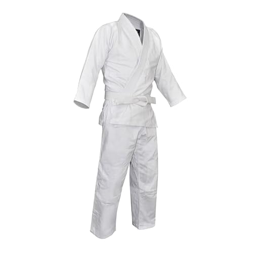 FLCPJGV Hochwertiger Judo Anzug mit Gürtel für Männer Und Frauen, 170CM, BLAU von FLCPJGV