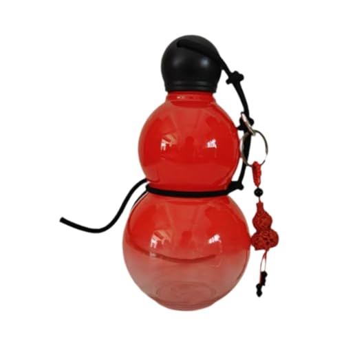 FLCPJGV Kürbis Trinkflasche, Stilvolles Accessoire für Unterwegs, Rot von FLCPJGV