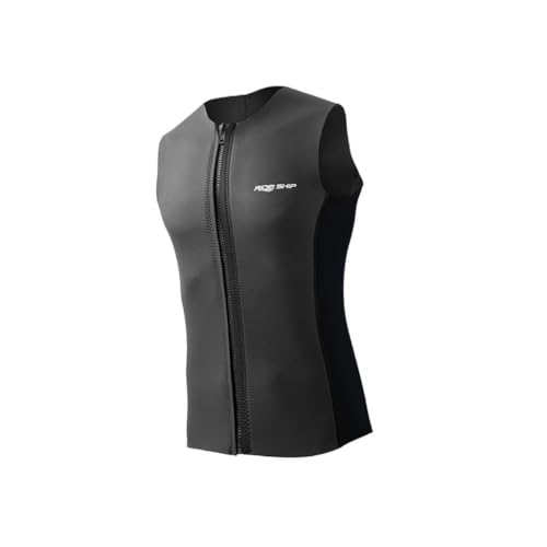 FLCPJGV Neoprenanzug Oberteil, ärmelloser Badeanzug, Neopren Tauchweste, Schnorchelweste, Neoprenanzug, Reißverschluss Tauchweste Zum Surfen Und Kajakf, s FLCPJGV Neoprenanzug Oberteil, ärmelloser Badeanzug, Neopren Tauchweste, Schnorchelweste, Neoprenanzug, Reißverschluss Tauchweste Zum Surfen Und Kajakf, s von FLCPJGV