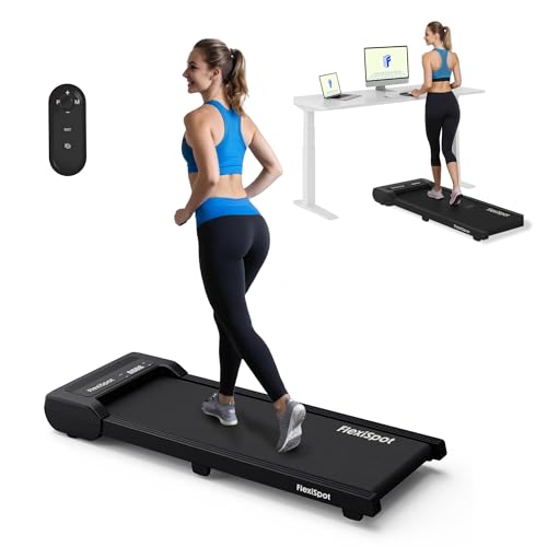 FlexiSpot Laufband Walking Pad für zuhause und Büro bis 120kg, Geräuscharme Laufbänder 1-6km/h, 2 in 1 Tragbares Laufband mit Fernbedienung und LED Display Schwarz FlexiSpot Laufband Walking Pad für zuhause und Büro bis 120kg, Geräuscharme Laufbänder 1-6km/h, 2 in 1 Tragbares Laufband mit Fernbedienung und LED Display Schwarz von FLEXISPOT