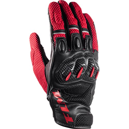 FLM Ramair Leder/Textilhandschuh kurz - Carbon-Optik-Hartschale, Mesheinsätze für Belüftung - Ziegenleder und Polyamid-Material FLM Ramair Leder/Textilhandschuh kurz - Carbon-Optik-Hartschale, Mesheinsätze für Belüftung - Ziegenleder und Polyamid-Material von FLM