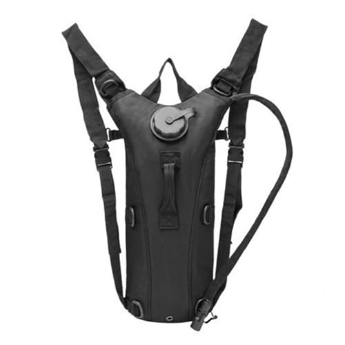 Laufweste Damen, Wasserdichter Outdoor-Rucksack, trinkblase Rucksack für Reisen Wandern Camping , Fahrradrucksack(Black,3L) von FLOATING